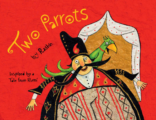 Two Parrots book cover by Rashin Kheiriyeh