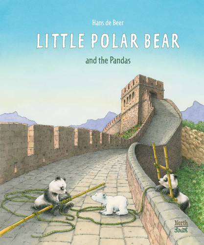 Little Polar Bear and the Pandas book cover by Hans de Beer
