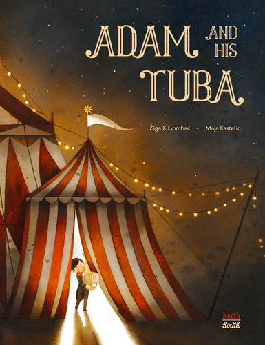 Adam and His Tuba book cover by Ziga  X Gombac