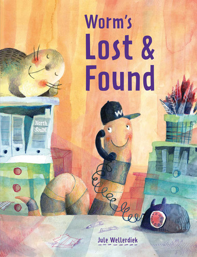 Worm's Lost & Found book cover by Jule Wellerdiek