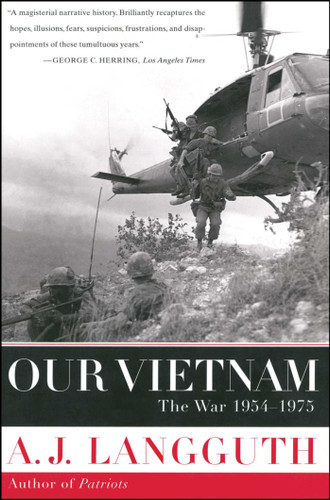 Our Vietnam: The War 1954-1975 book cover by A. J. Langguth