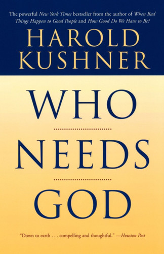 Who Needs God book cover by Harold Kushner