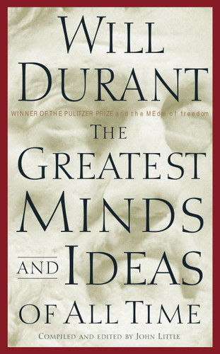 The Greatest Minds and Ideas of All Time book cover by Will Durant
