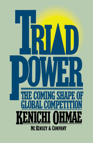 Triad Power book cover by Kenichi Ohmae