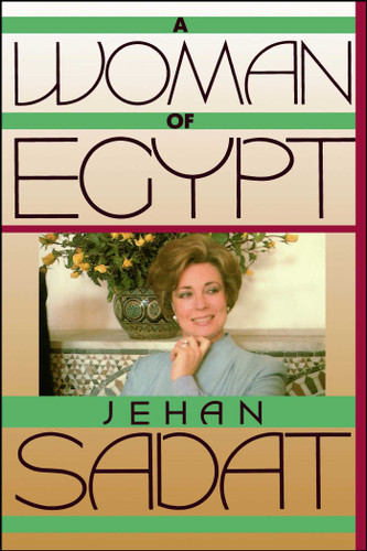 A Woman of Egypt book cover by Jehan Sadat