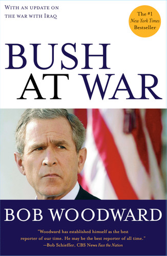 Bush at War book cover by Bob Woodward
