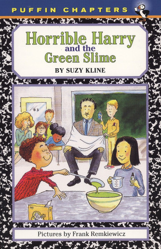 Horrible Harry and the Green Slime (Horrible Harry) book cover by Suzy Kline