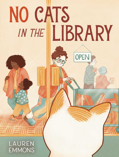 No Cats in the Library book cover by Lauren Emmons