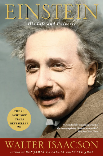 Einstein: His Life and Universe book cover by Walter Isaacson