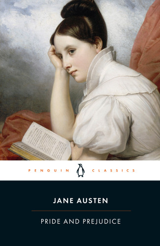 Pride and Prejudice book cover by Jane Austen