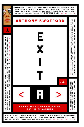 Exit A: A Novel book cover by Anthony Swofford