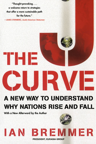 The J Curve: A New Way to Understand Why Nations Rise and Fall book cover by Ian Bremmer