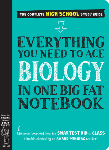 Everything You Need to Ace Biology in One Big Fat Notebook (Big Fat Notebooks) book cover by Workman Publishing, Matthew Brown