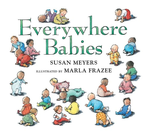 Everywhere Babies Padded book cover by Susan Meyers