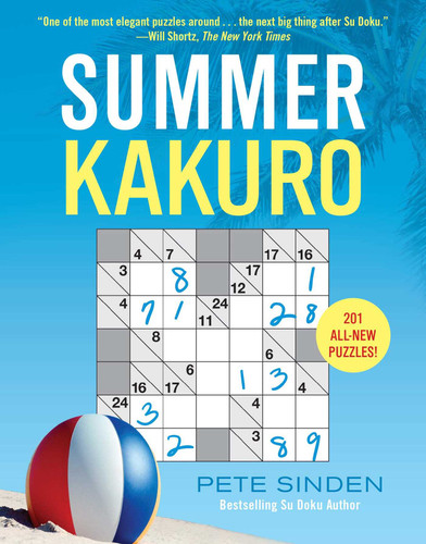 Summer Kakuro book cover by Pete Sinden