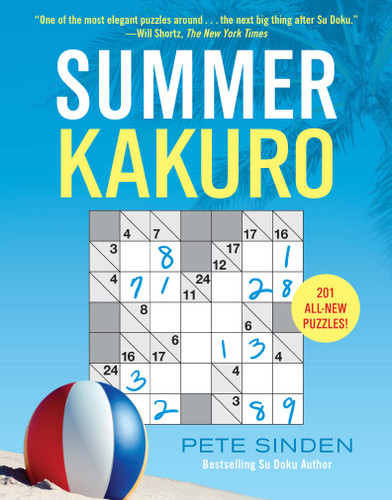 Summer Kakuro book cover by Pete Sinden