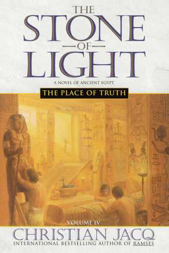 The Place of Truth (Stone of Light) book cover by Christian Jacq