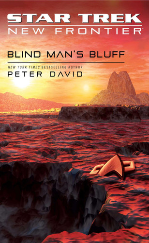 Star Trek: New Frontier: Blind Man's Bluff (Star Trek: The Next Generation) book cover by Peter David