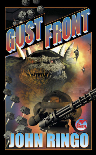 Gust Front book cover by John Ringo