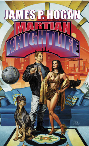 Martian Knightlife book cover by James P. Hogan