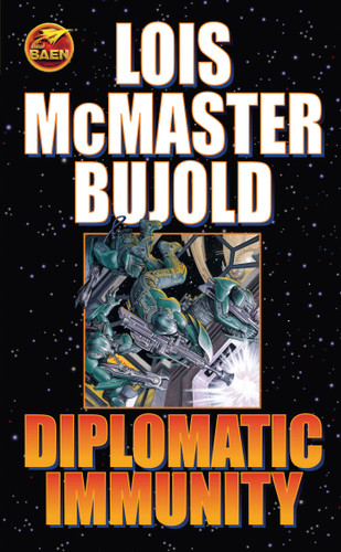 Diplomatic Immunity book cover by Lois McMaster Bujold