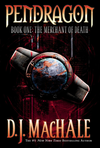 The Merchant of Death (Pendragon) book cover by D.J. MacHale