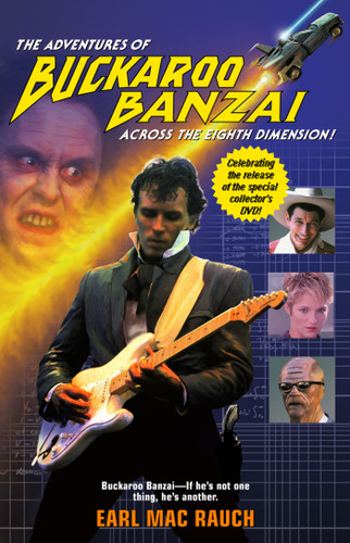 The Adventures of Buckaroo Banzai book cover by Earl Mac Rauch