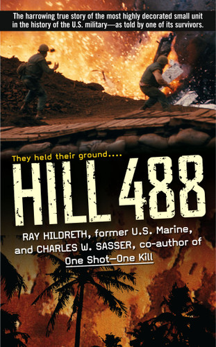 Hill 488 book cover by Ray Hildreth, Charles W. Sasser