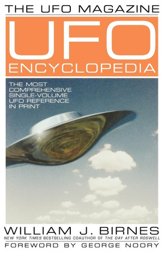The UFO Magazine UFO Encyclopedia: The Most Compreshensive Single-Volume UFO Reference in Print book cover by William J. Birnes
