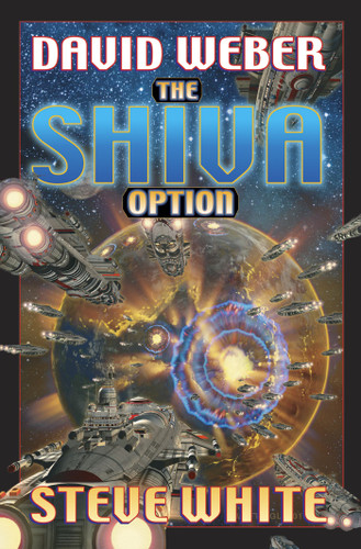 The Shiva Option book cover by David Weber, Steve White