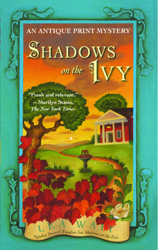 Shadows on the Ivy: An Antique Print Mystery book cover by Lea Wait