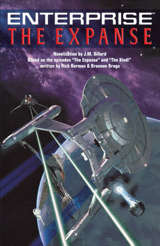 The Star Trek: Enterprise: The Expanse (Star Trek: Enterprise) book cover by J.M. Dillard