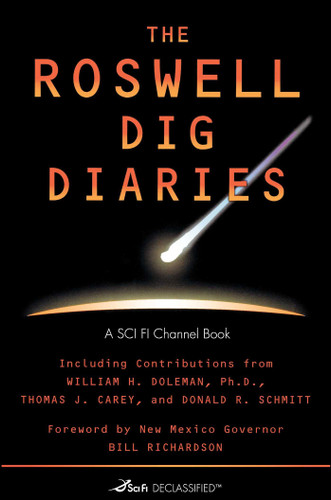 The Roswell Dig Diaries (Sci Fi Declassified) book cover by SCI FI Channel
