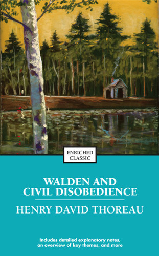 Walden and Civil Disobedience (Enriched Classics) book cover by Henry David Thoreau