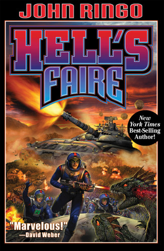 Hell's Faire (Human-Posleen War series) book cover by John Ringo
