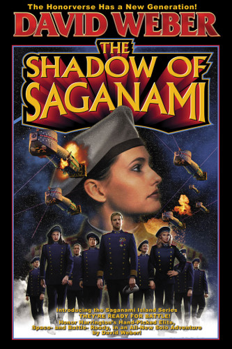The Shadow of Saganami (The Saganami Island) book cover by David Weber