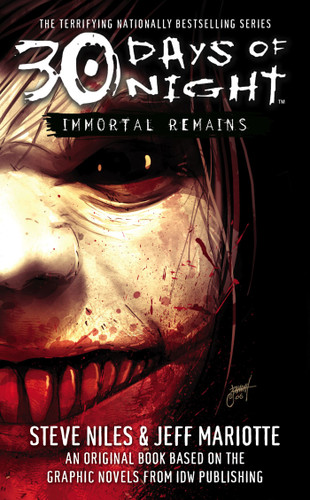 30 Days of Night: Immortal Remains (30 Days of Night) book cover by Steve Niles, Jeff Mariotte