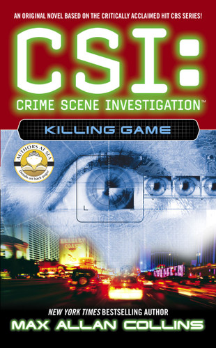 Killing Game (CSI) book cover by Max Allan Collins
