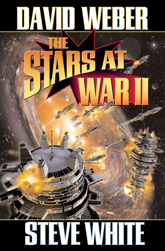 The Stars at War II (Starfire) book cover by David Weber, Steve White