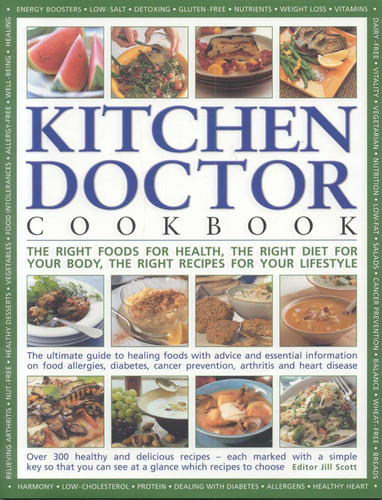 The Kitchen Doctor Cookbook book cover by Jill Scott
