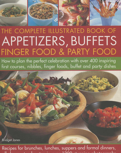 The Complete Book of Appetizers, Starters, Finger Food and Party Food book cover by Bridget Jones