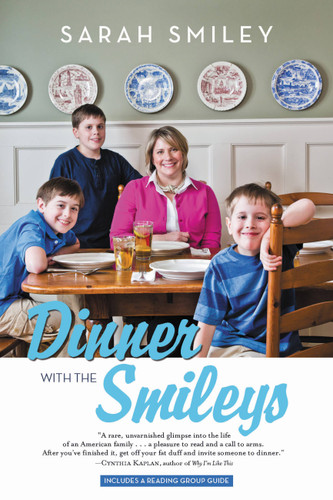 Dinner with the Smileys book cover by Sarah Smiley