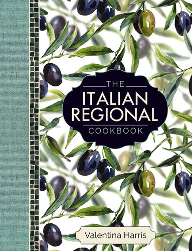 The Italian Regional Cookbook book cover by Valentina Harris