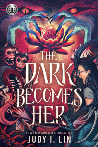 Rick Riordan Presents: The Dark Becomes Her book cover by Judy I. Lin