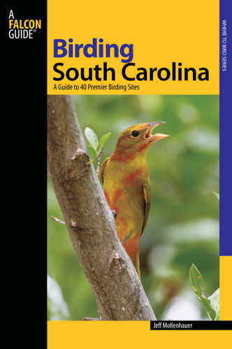 Birding South Carolina (Birding Series) book cover by Jeff Mollenhauer