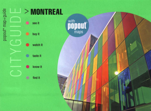 Montreal CityGuide book cover by Barry Lazar