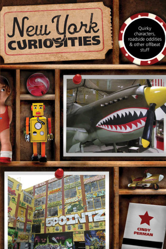 New York Curiosities: Quirky Characters, Roadside Oddities & Other Offbeat Stuff (Curiosities Series) book cover by Cindy Perman