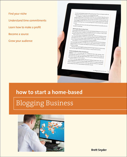 How to Start a Home-based Blogging Business (Home-Based Business Series) book cover by Brett Snyder