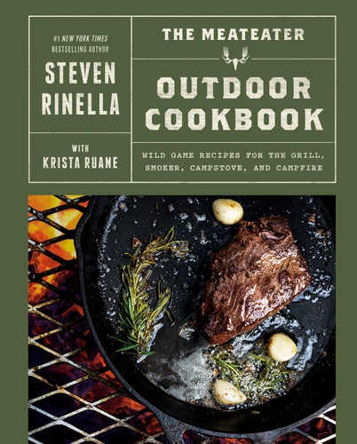 The MeatEater Outdoor Cookbook: Wild Game Recipes for the Grill, Smoker, Campstove, and Campfire book cover by Steven Rinella