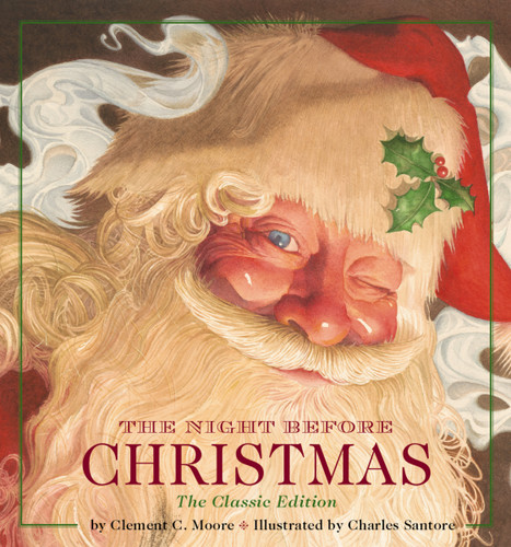 The Night Before Christmas (Miniature Edition): The Classic Edition (A Little Seedling Edition) book cover by Clement Moore